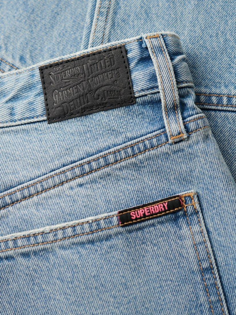 Product image 3 of 4, which shows Superdry Mid Rise Denim Carpenter Jeans, Beechwood, W30/L31
