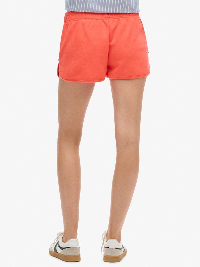 Product image 6 of 6, which shows Superdry Sports Tech Racer Shorts, Hot Coral, 8