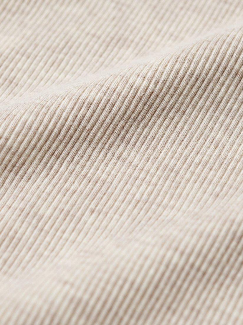 Product image 4 of 5, which shows Superdry Essential Logo Racer Vest Top, Oat Cream Marl, 6-8