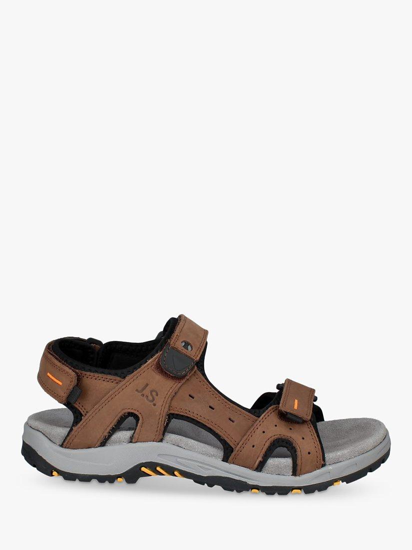 Product image 2 of 5, which shows Josef Seibel Ben 01 Men's Sandals, Brown, 8