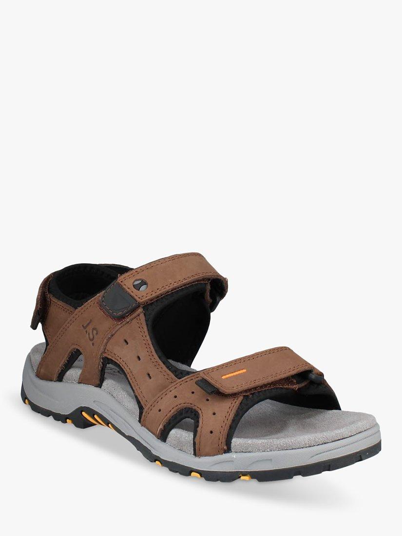Product image 3 of 5, which shows Josef Seibel Ben 01 Men's Sandals, Brown, 8