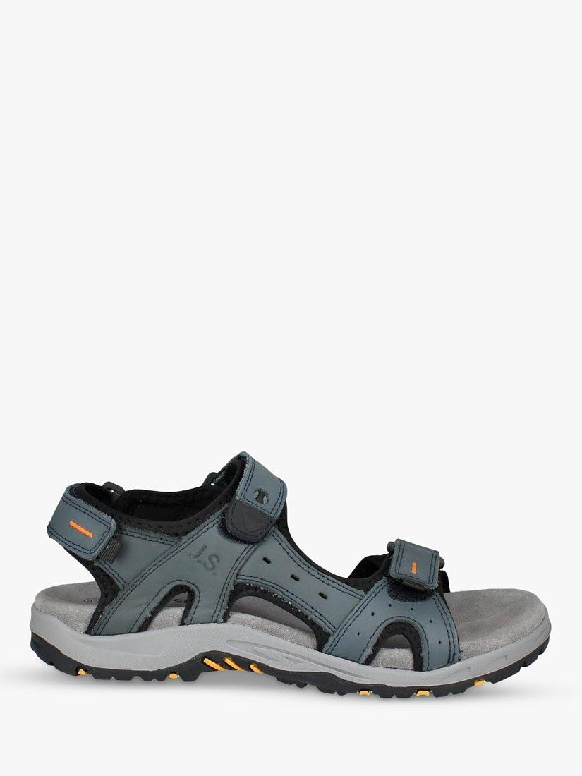 Product image 2 of 5, which shows Josef Seibel Ben 01 Men's Sandals, Blue, 7
