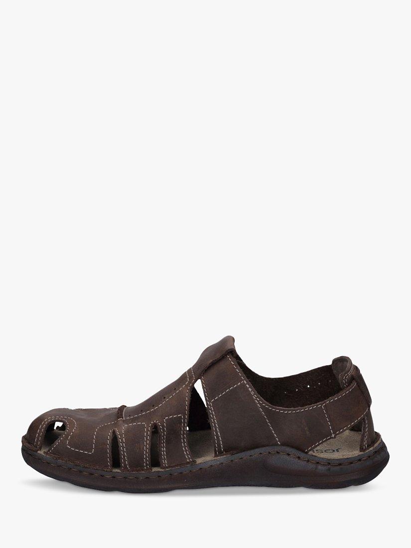Product image 4 of 5, which shows Josef Seibel Maverick 01 Leather Sandals, Mocca, 10