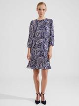 Hobbs Fiona Floral Dress Ivory Multi