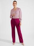 Hobbs Nola Trousers, Bramble Purple