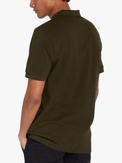 Farah Blanes Short Sleeve Polo Top - view 2, Evergreen