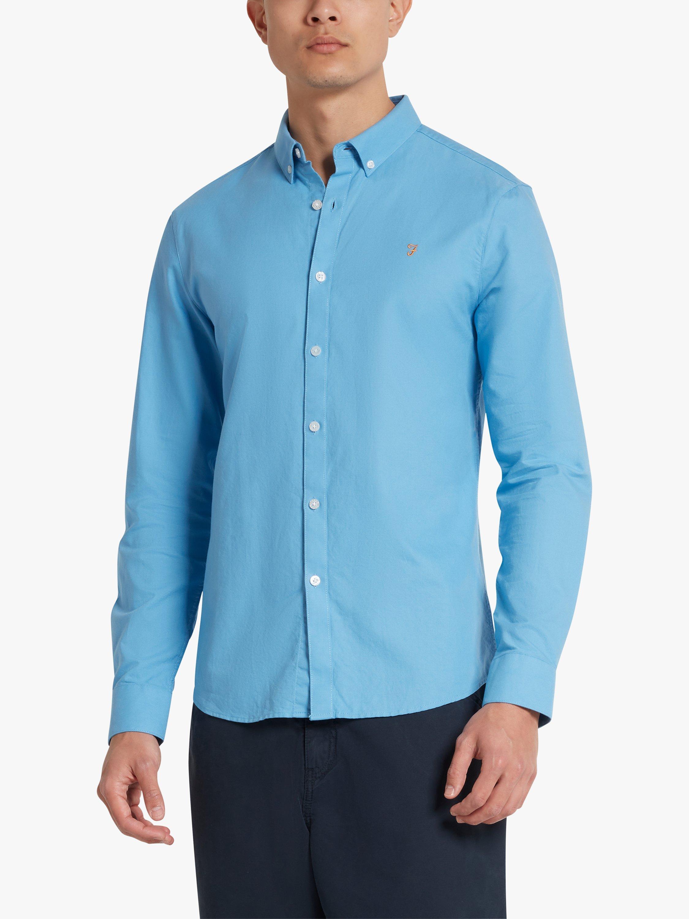 Farah Brewer Long Sleeve Organic Cotton Shirt