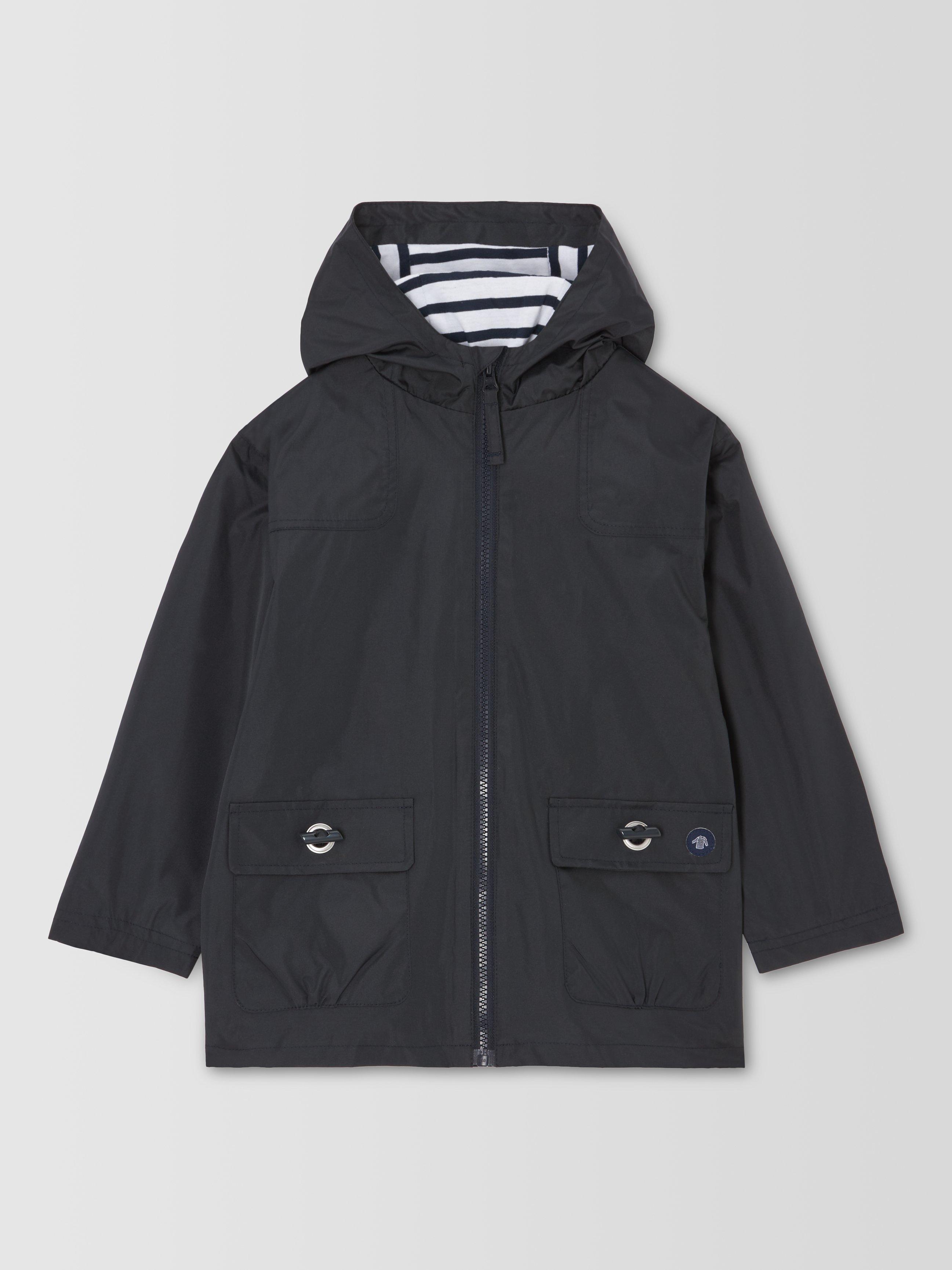 Product image 4 of 11, which shows Armor Lux Kids' Rain Jacket, Rich Navy, 14 years
