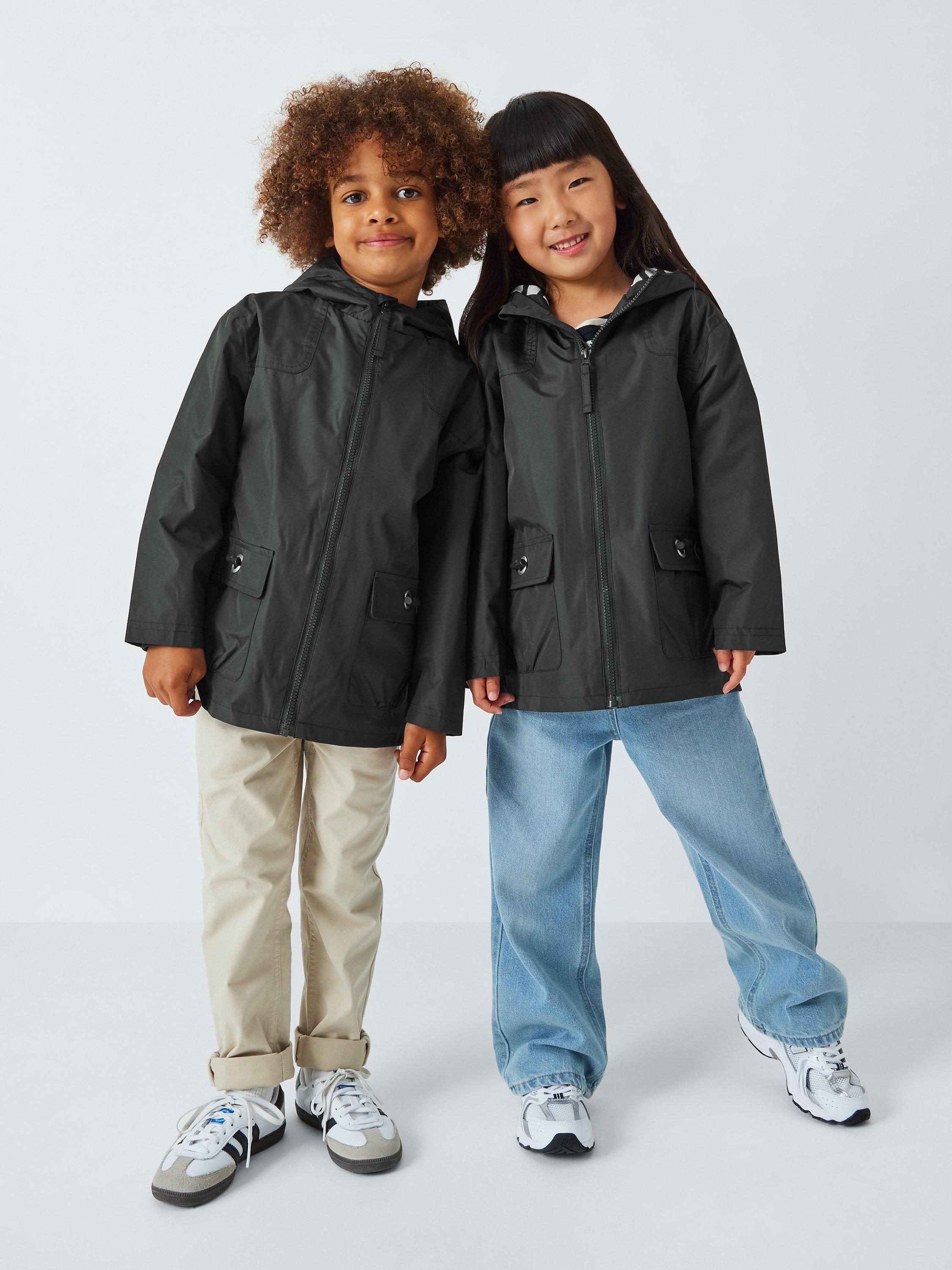 Product image 2 of 11, which shows Armor Lux Kids' Rain Jacket, Rich Navy, 14 years