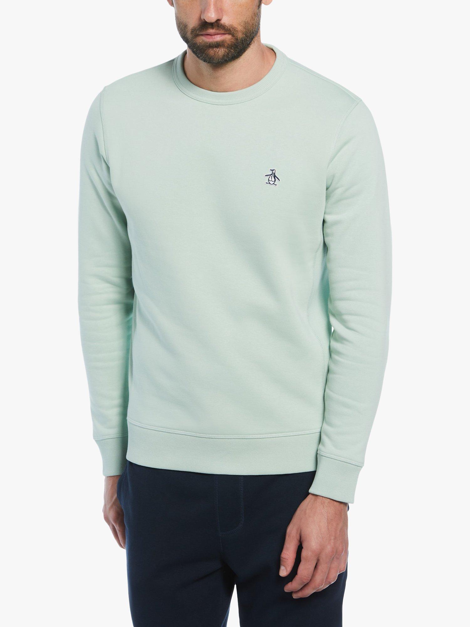Original Penguin Crew Neck Long Sleeve Jumper, Green