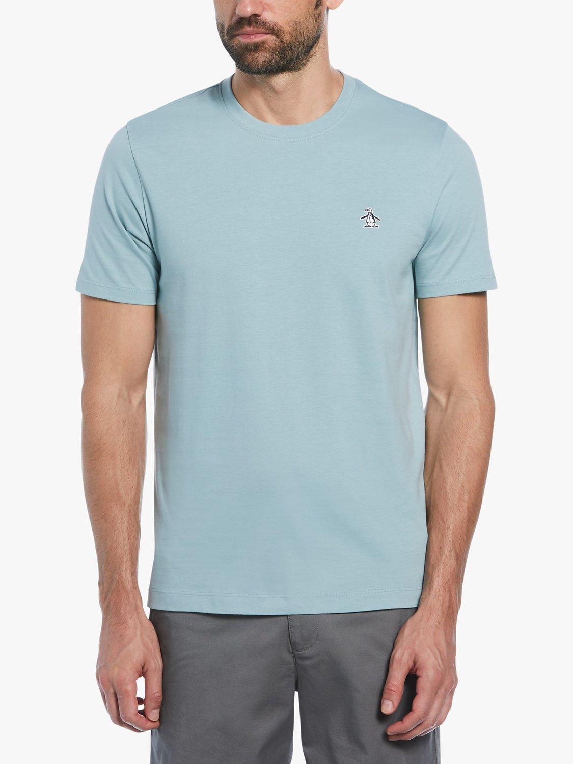 Original Penguin Short Sleeve Tipped Ringer T-Shirt, Blue