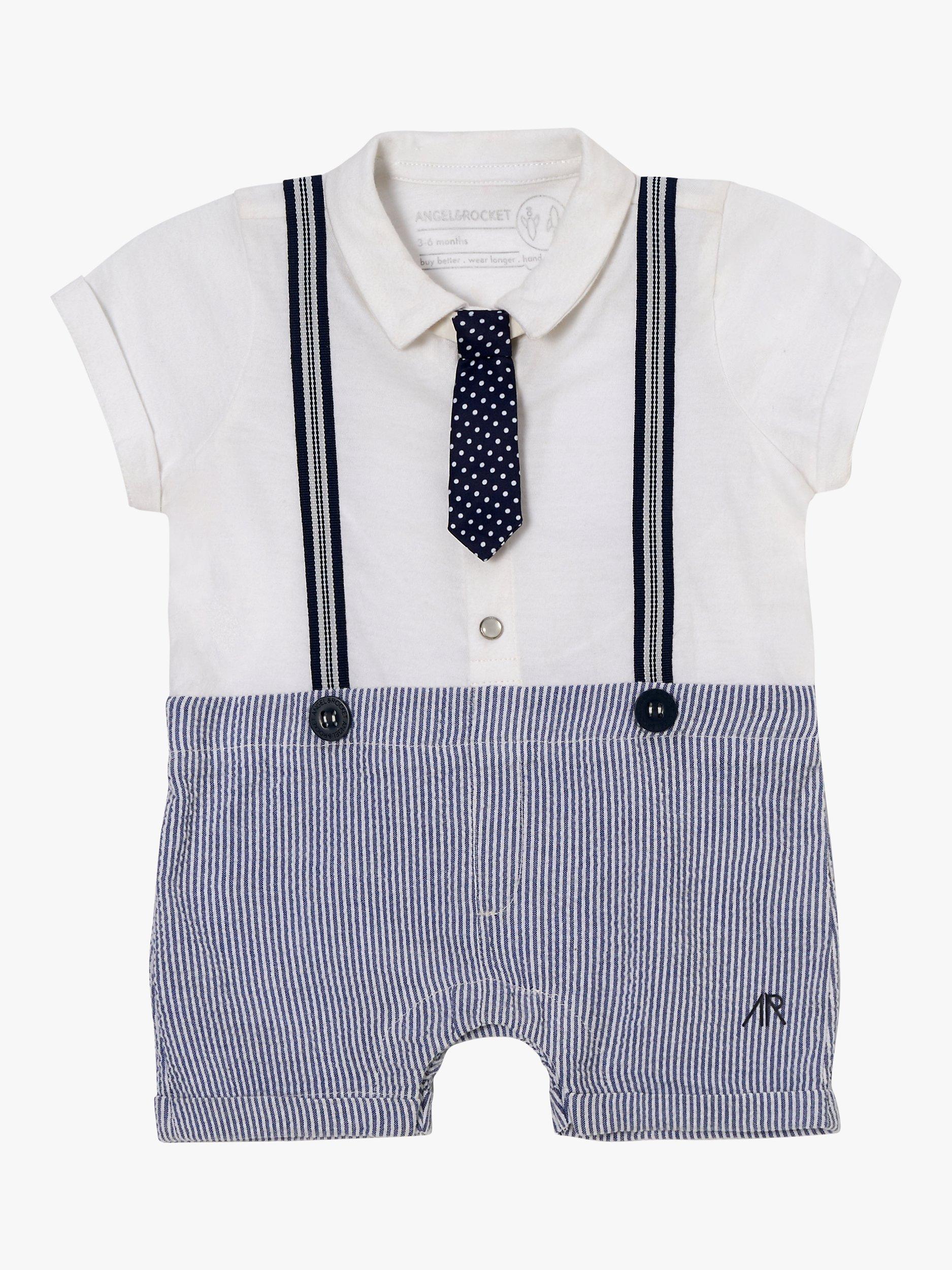 Angel & Rocket Baby Smart Jersey Set, Blue