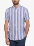 Original Penguin Vertical Stripe Linen Shirt