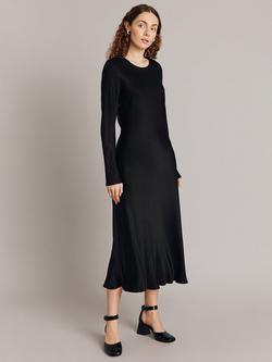 Ghost Mari Long Sleeve Dress, Black
