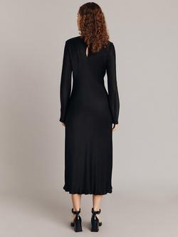 Ghost Mari Long Sleeve Dress - view 2, Black