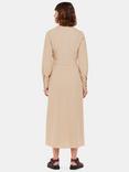 Whistles Estella Shirt Midi Dress, Neutral