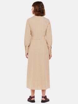 Whistles Petite Estella Midi Shirt, Neutral - view 2, Neutral