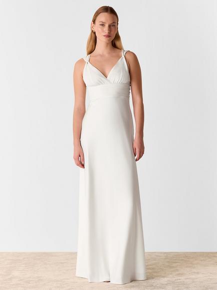 Whistles Nicole Wedding Dress, Ivory, Ivory