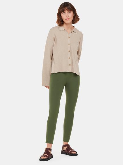Whistles Super Stretch Trousers, Khaki