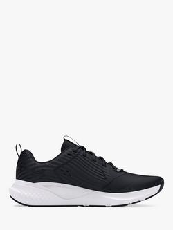 Under Armour Charged Men's Running Shoes, Black/White - view 2, Black / White