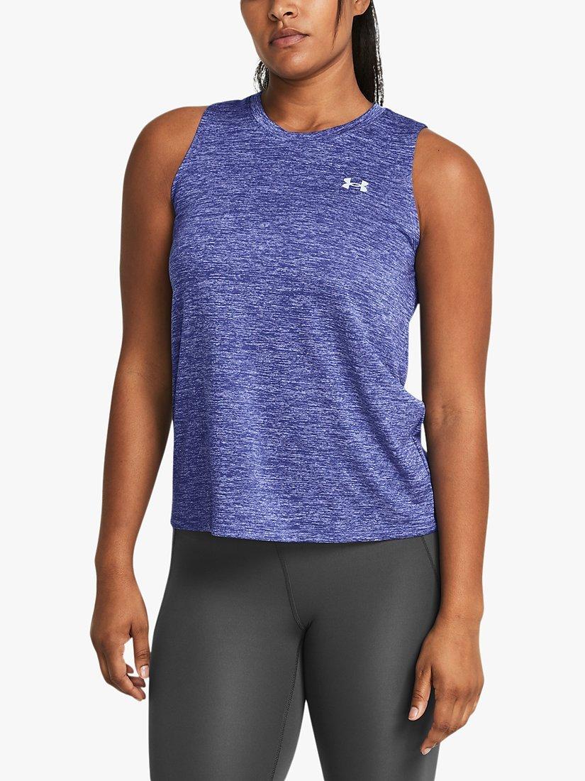 Under Armour Tech Twist Gym Tank Top, Starlight/Celeste