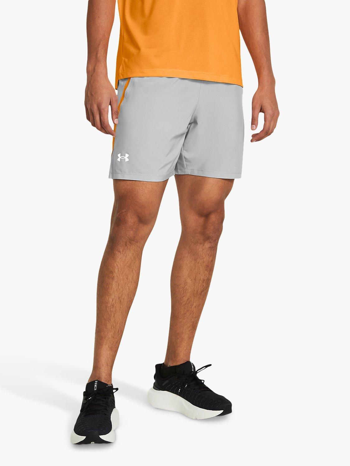 Under Armour Launch 7" Shorts, Orange/Reflective