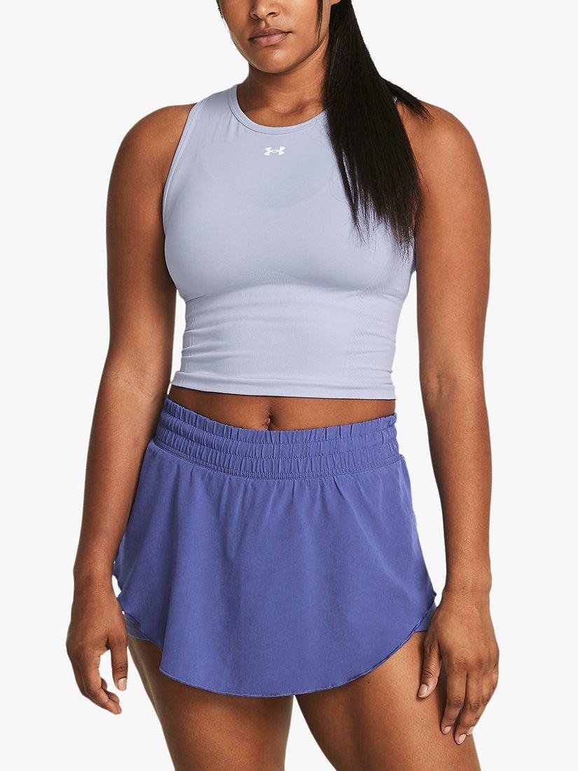 Under Armour Women's Train Seamless Tank Top, Celeste
