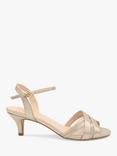 Paradox London Mowenna Shimmer Heel Sandals