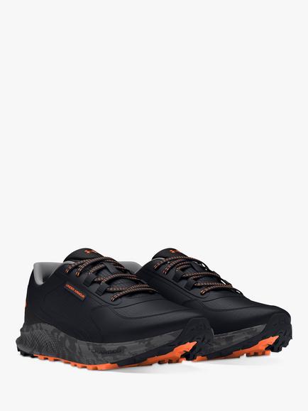Under Armour Bandit Trail 3 Men's Running Shoes - view 2, Black / Orange Blast