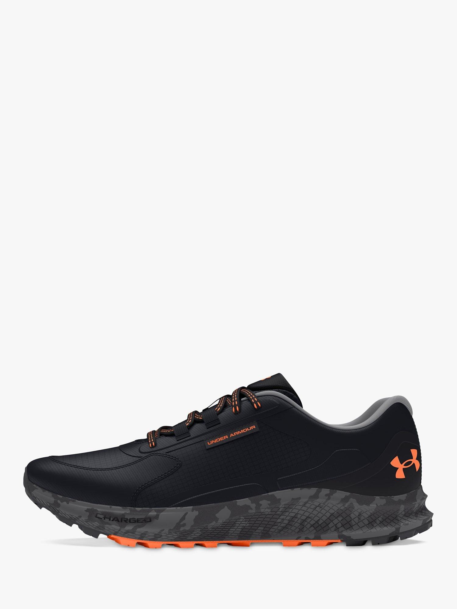 Product image 6 of 6, which shows Under Armour Bandit Trail 3 Men's Running Shoes, Black/Orange Blast, 10