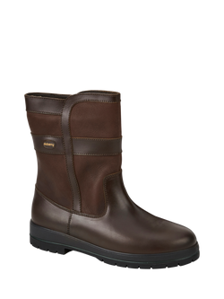 Dubarry Roscommon Leather Waterproof Ankle Boots, Mocha - view 2, Mocha