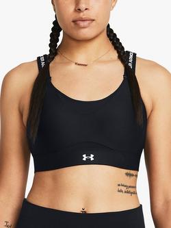 Under Armour Infinity 2.0 High Support Sports Bra, Black, Black