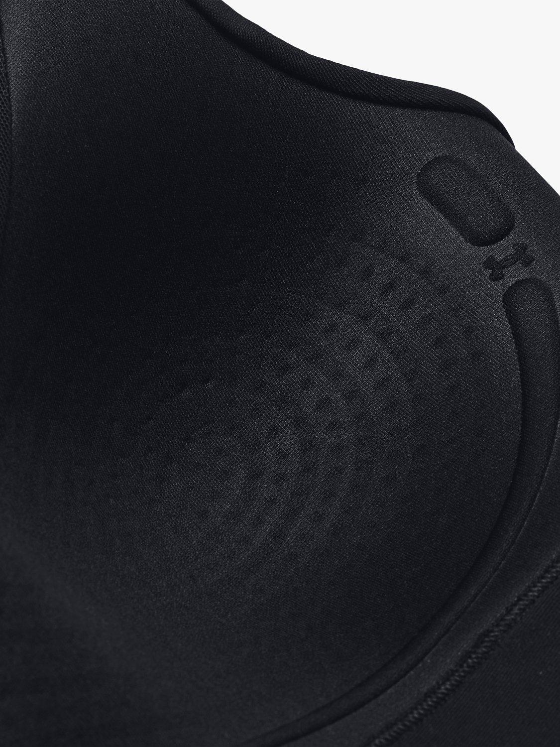 Product image 4 of 8, which shows Under Armour Infinity 2.0 High Support Sports Bra, Black, XS