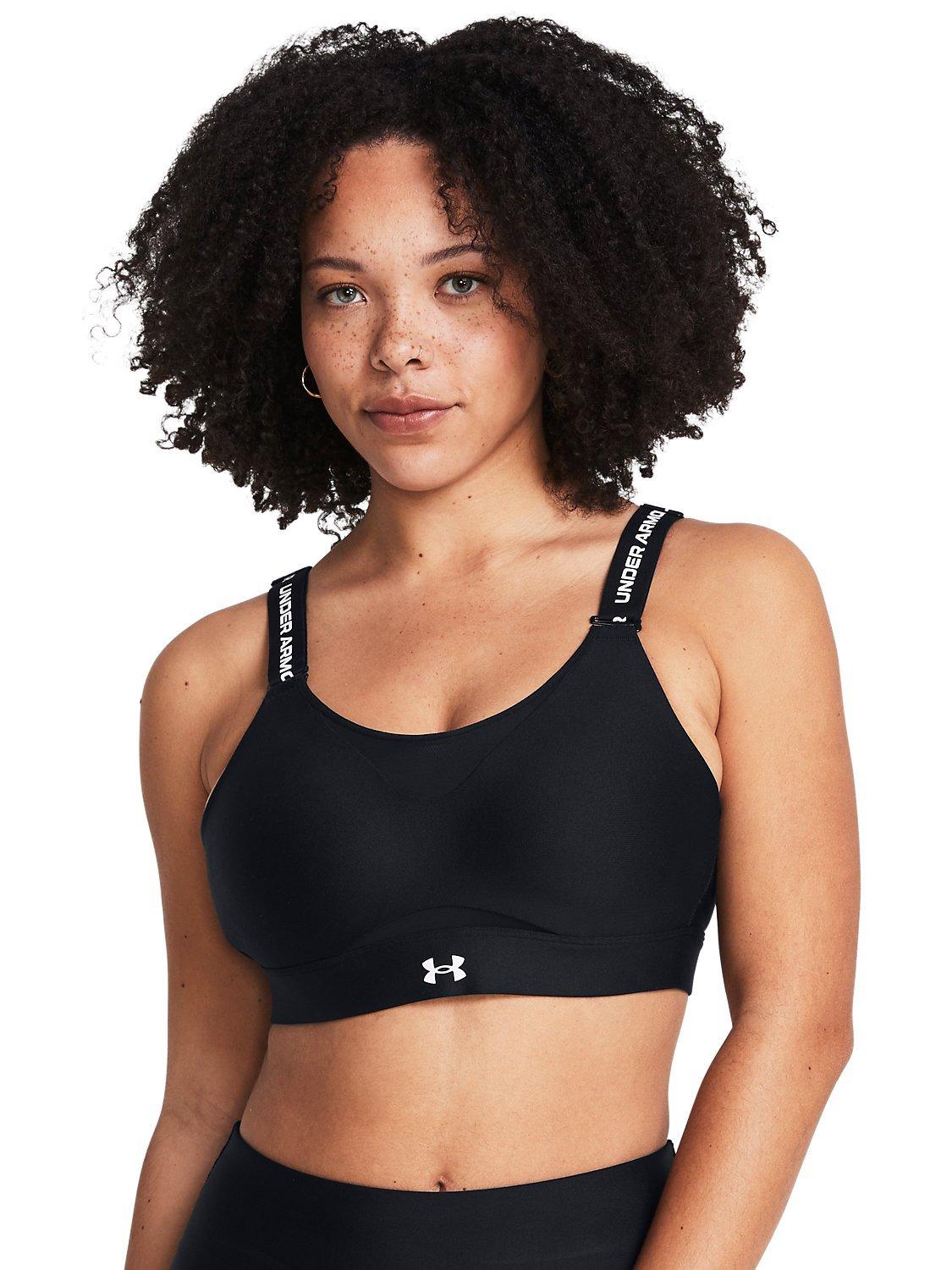 Product image 7 of 8, which shows Under Armour Infinity 2.0 High Support Sports Bra, Black, XS