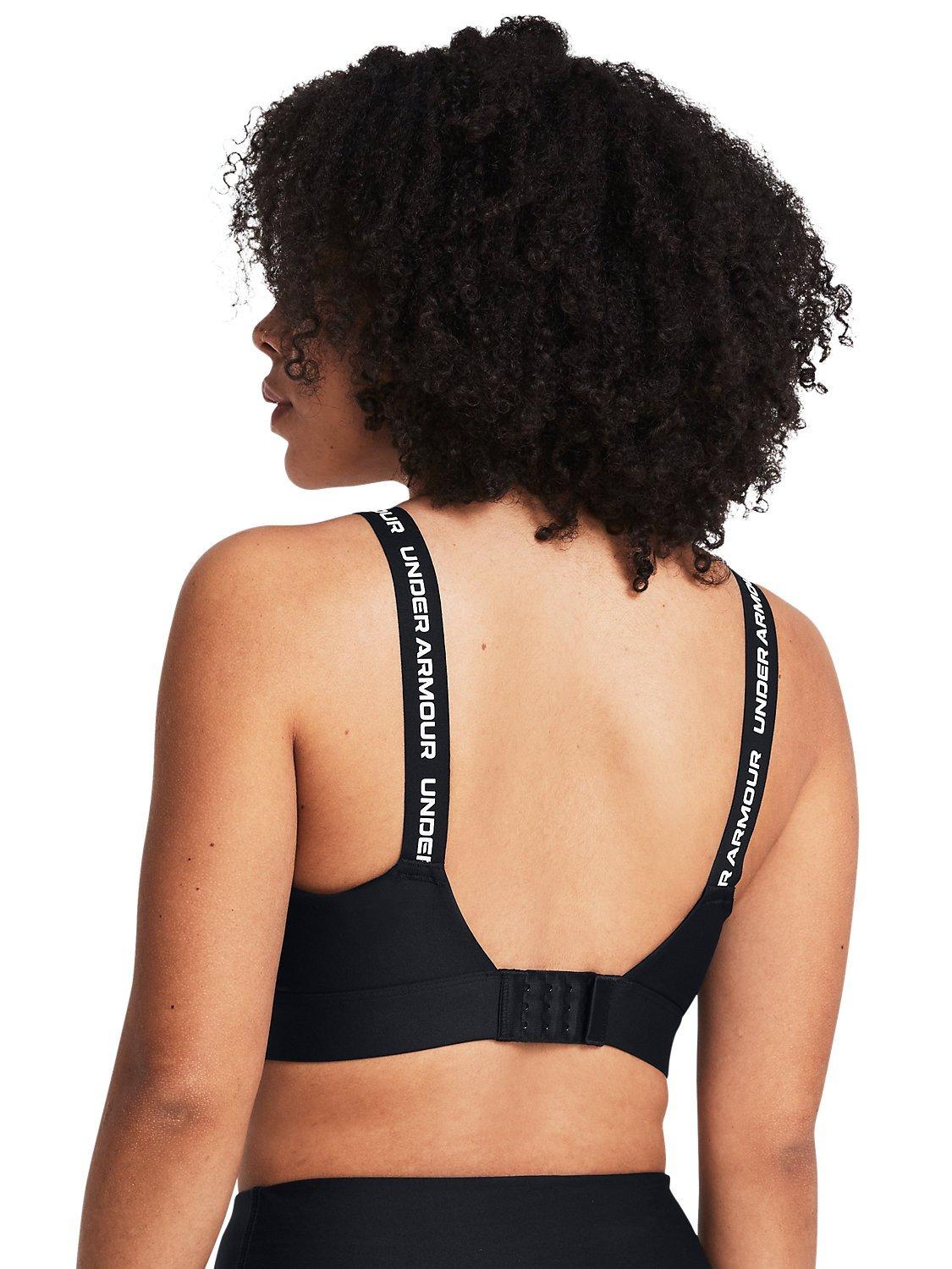 Product image 8 of 8, which shows Under Armour Infinity 2.0 High Support Sports Bra, Black, XS
