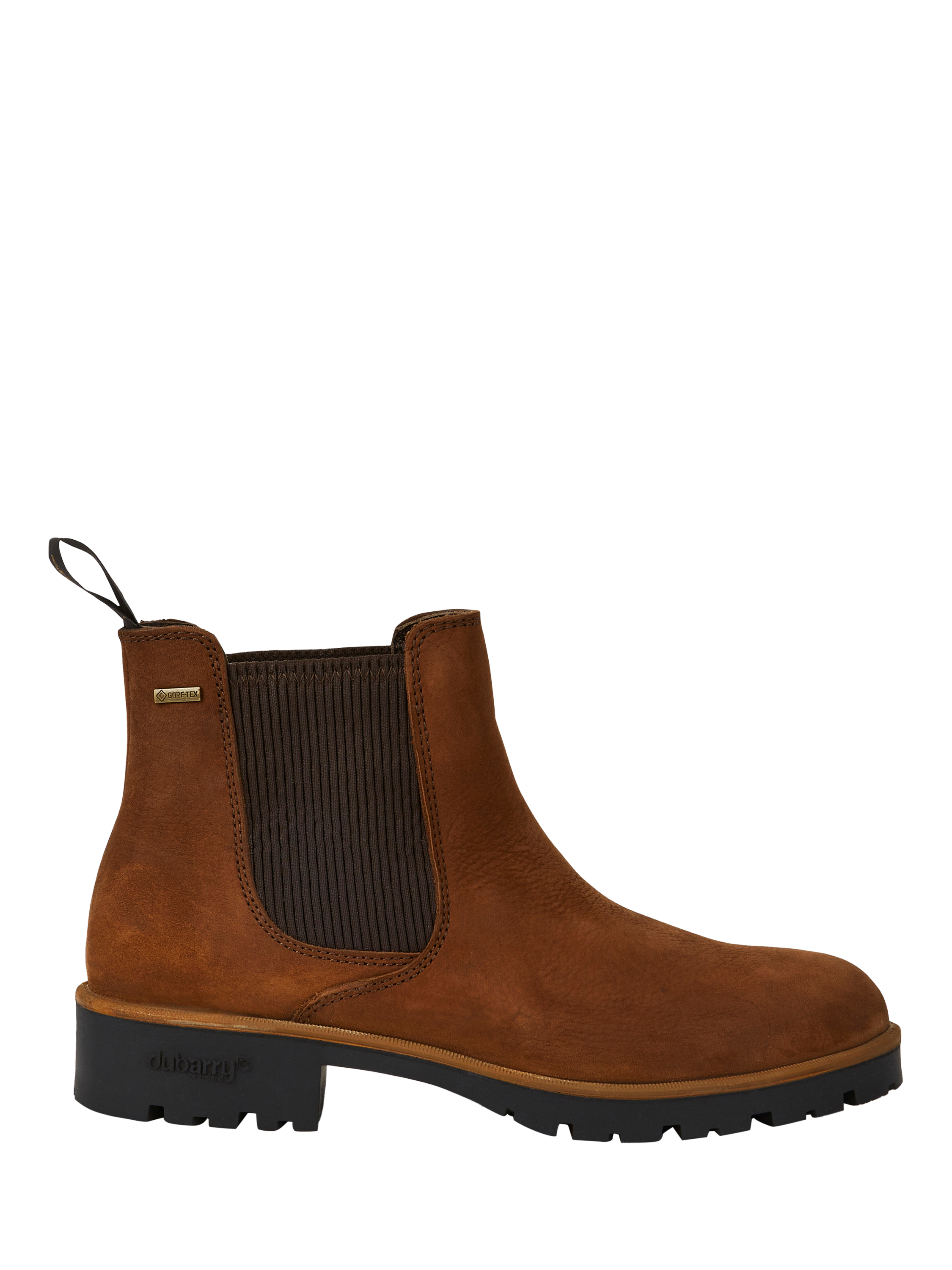 Product image 1 of 6, which shows Dubarry Cloncliffe Suede Chelsea Boots, Walnut, 8