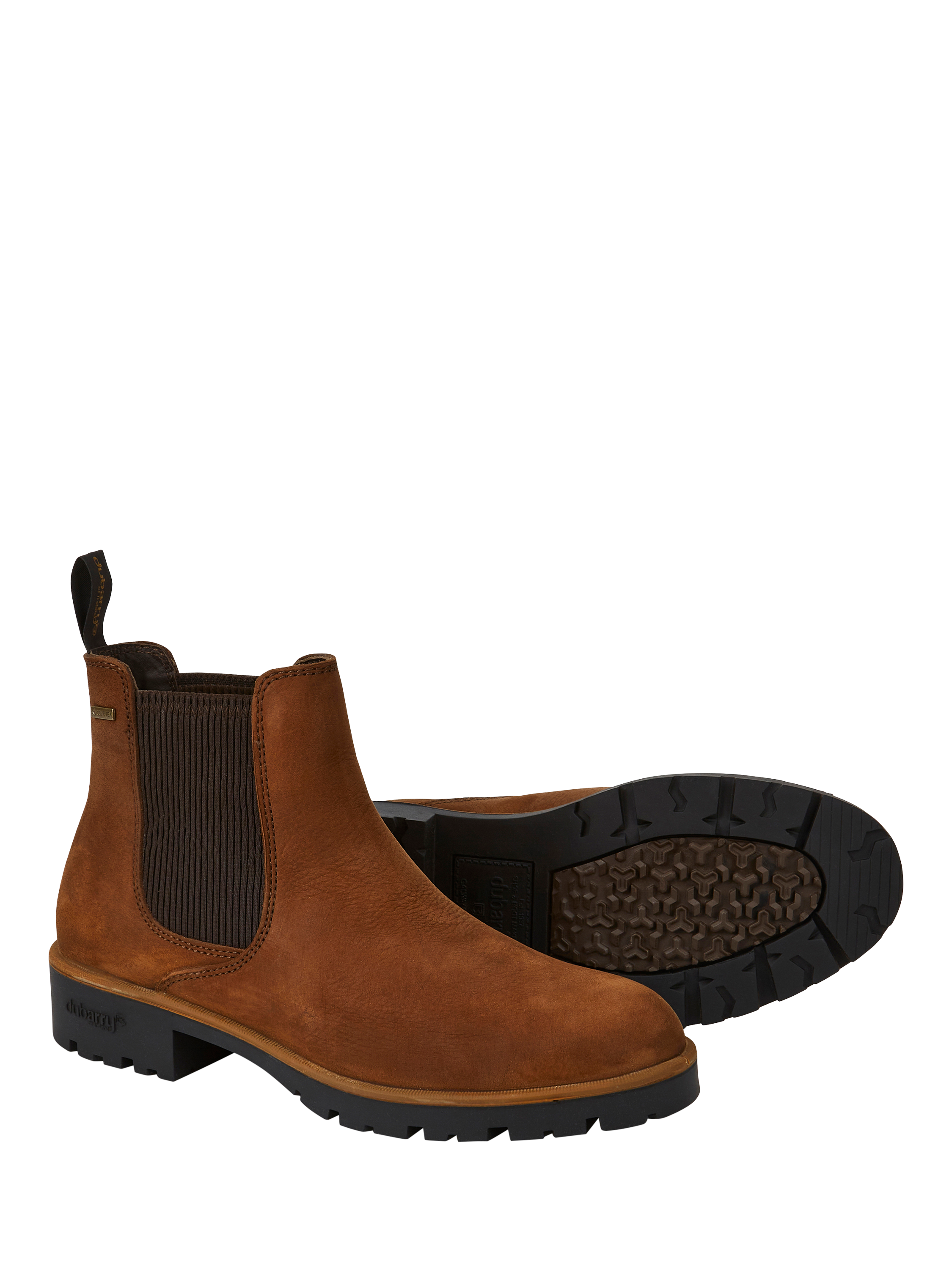 Product image 3 of 6, which shows Dubarry Cloncliffe Suede Chelsea Boots, Walnut, 8