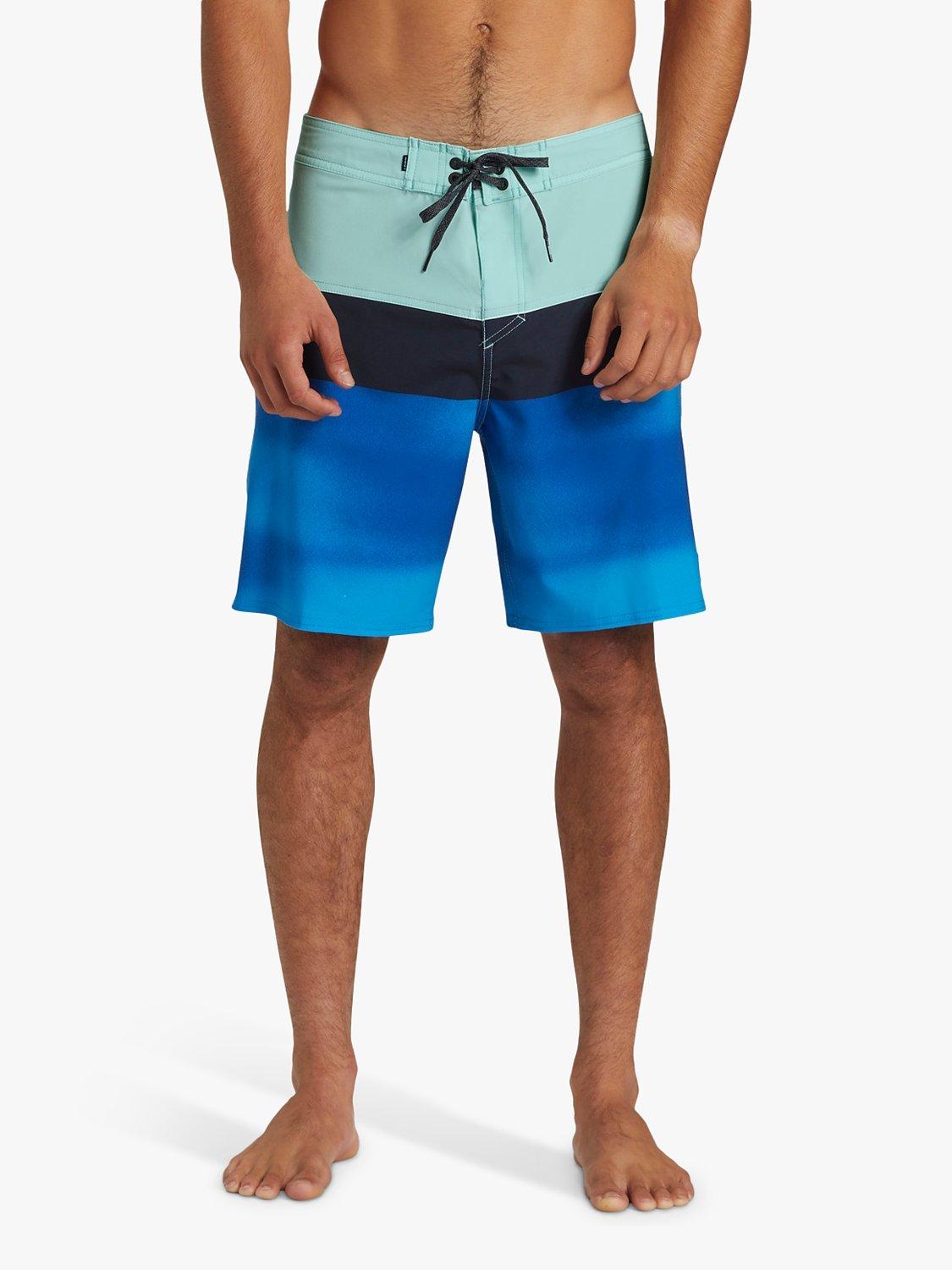 Quiksilver Board Swim Shorts, Blue/Multi