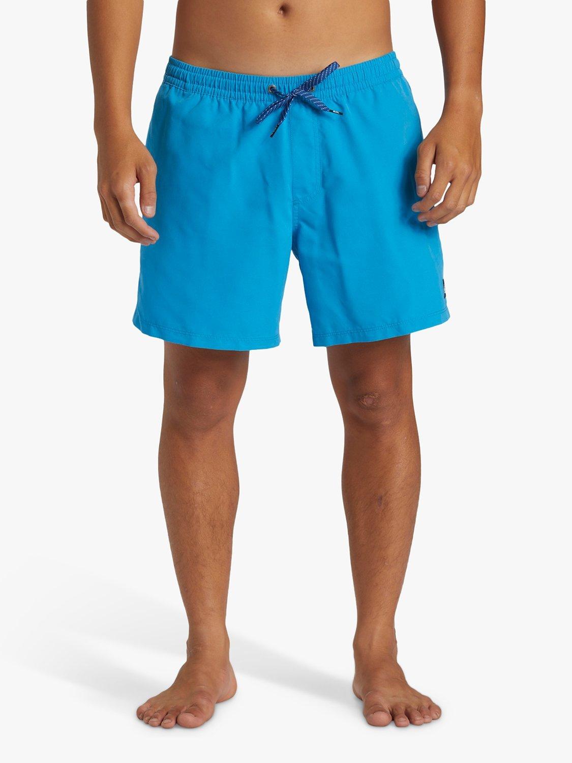 Quiksilver Solid Volley Swim Shorts, Swedish Blue