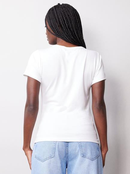 Albaray Fitted Ecovero T-Shirt - view 2, White