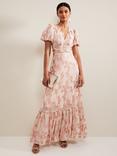 Phase Eight Genette Maxi Dress, Pale Pink