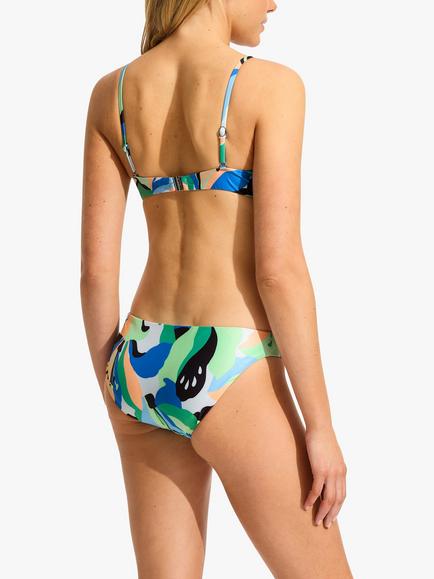 Seafolly Rio Hipster Bikini Bottoms, Jade - view 2, Jade