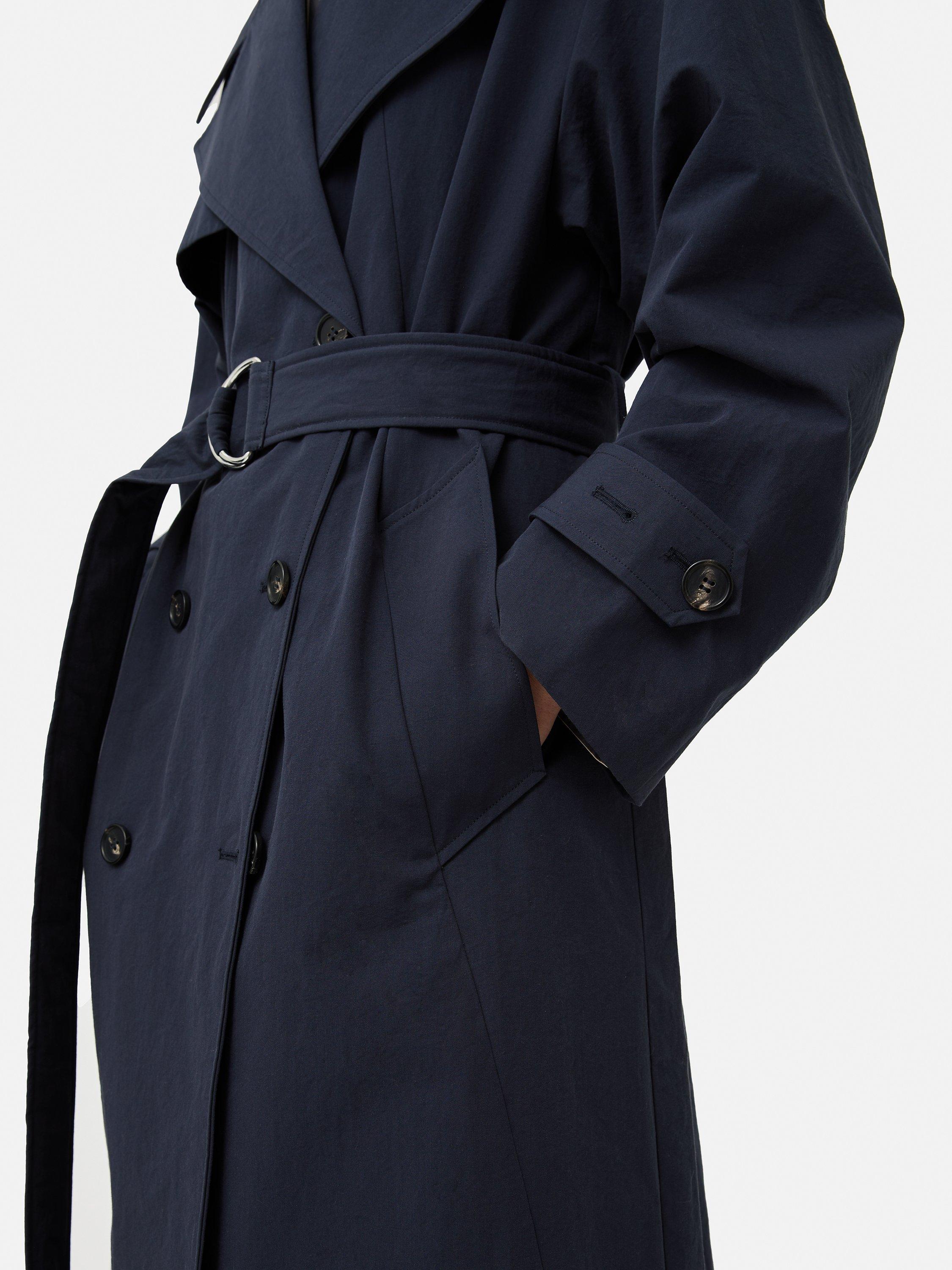 Jigsaw maritime coat navy sale