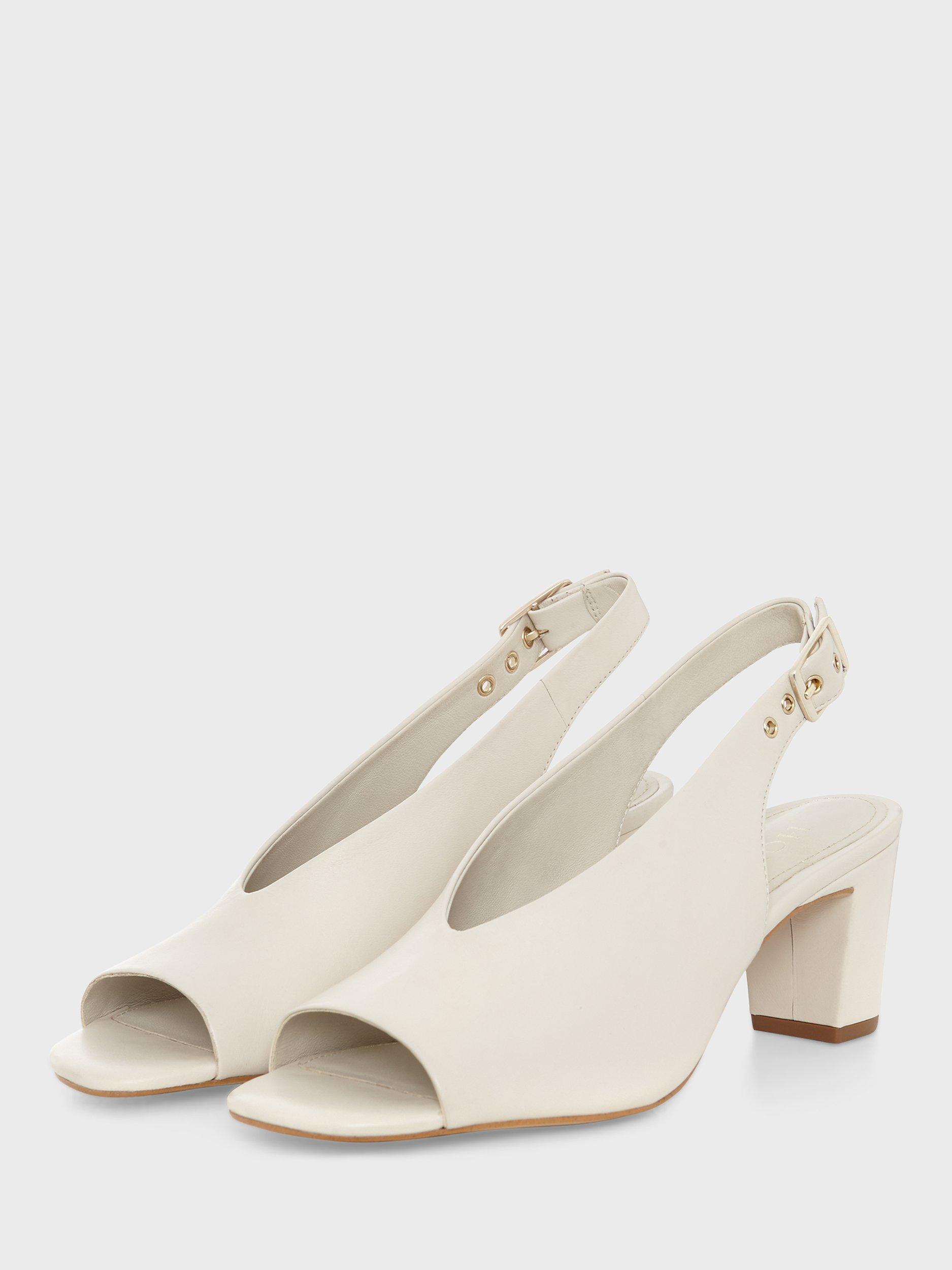 Hobbs Kali Leather Sandal, Ivory, 8