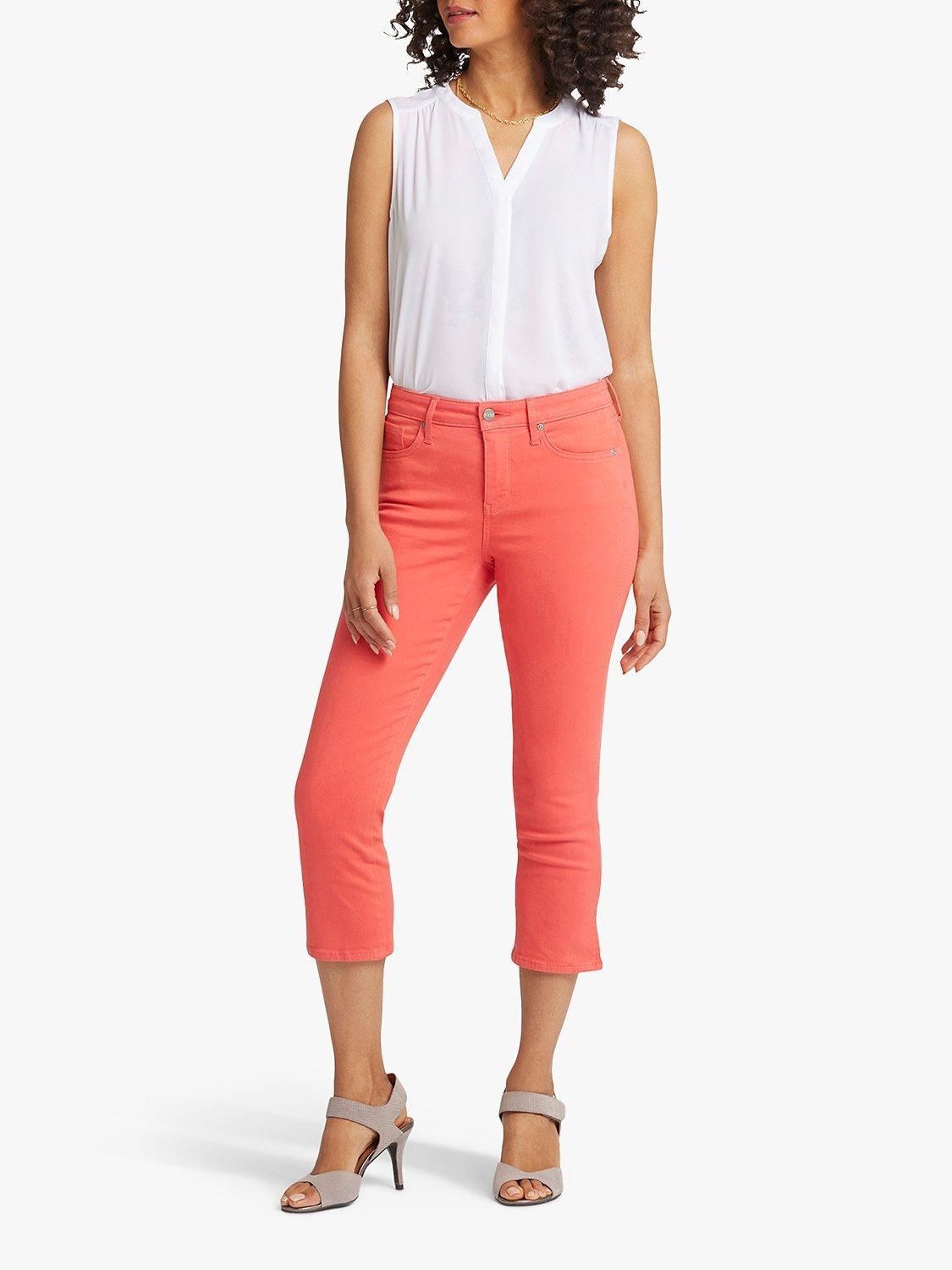 NYDJ Chloe Capri Cropped Jeans, Fruit Punch