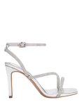 Carvela Paparazzi Diamante Embellished Sandals, Silver