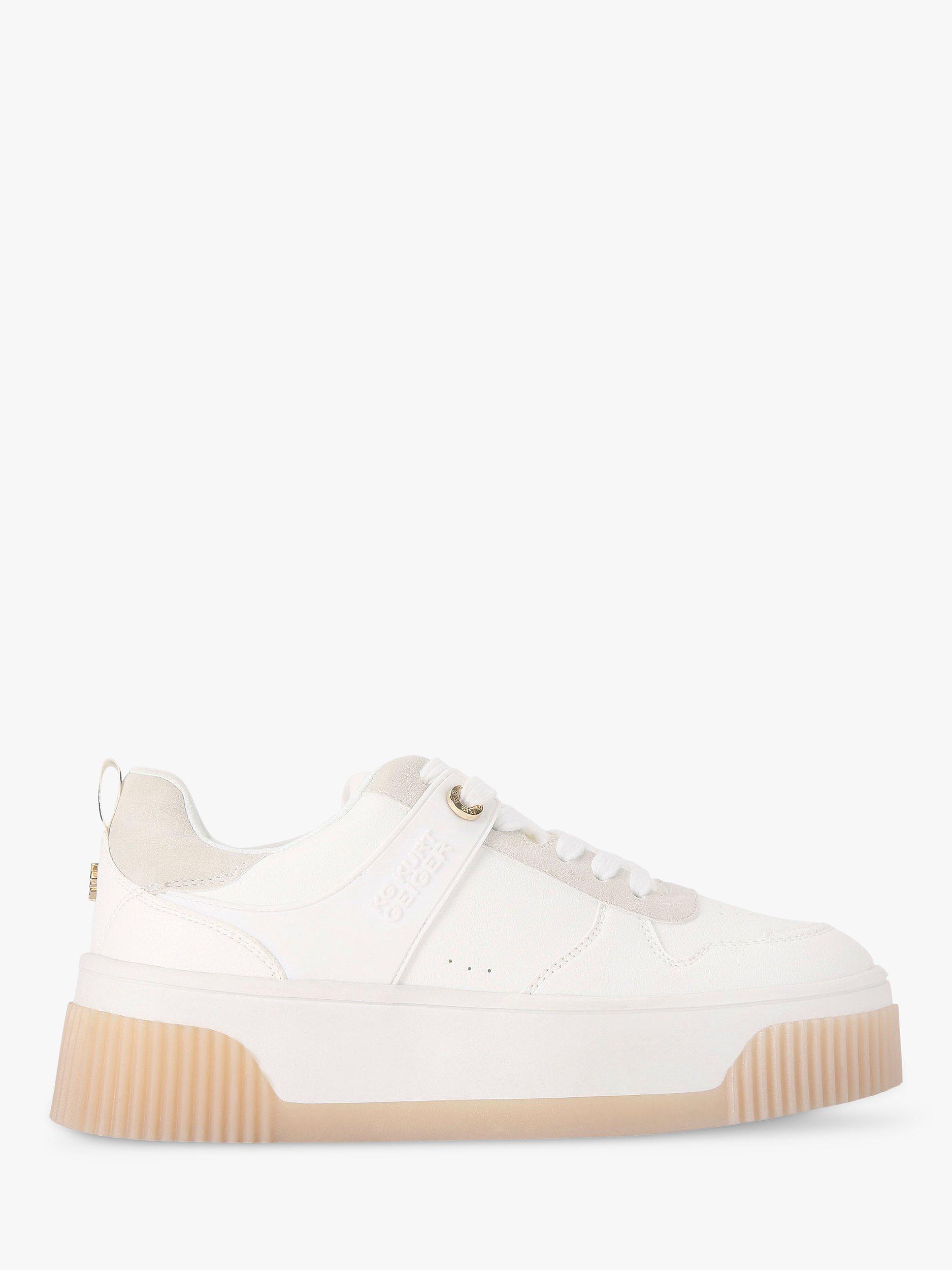 KG Kurt Geiger Landon Flatform Trainers, White
