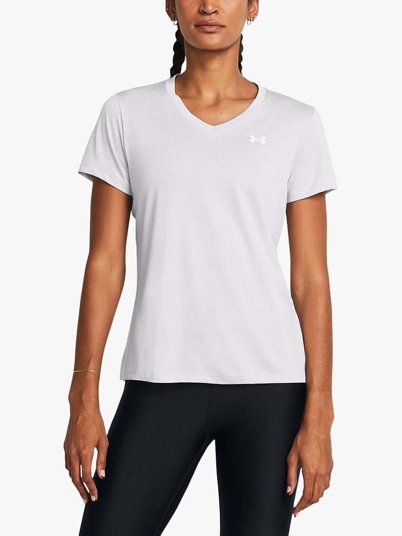 Under Armour Tech T Shirt Grey White