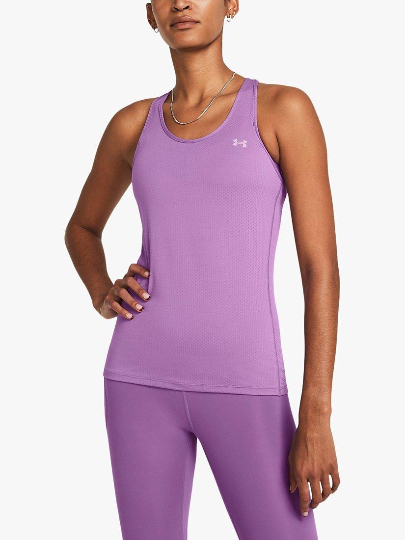 Under Armour Super Soft Pinhole Mesh Vest, Purple