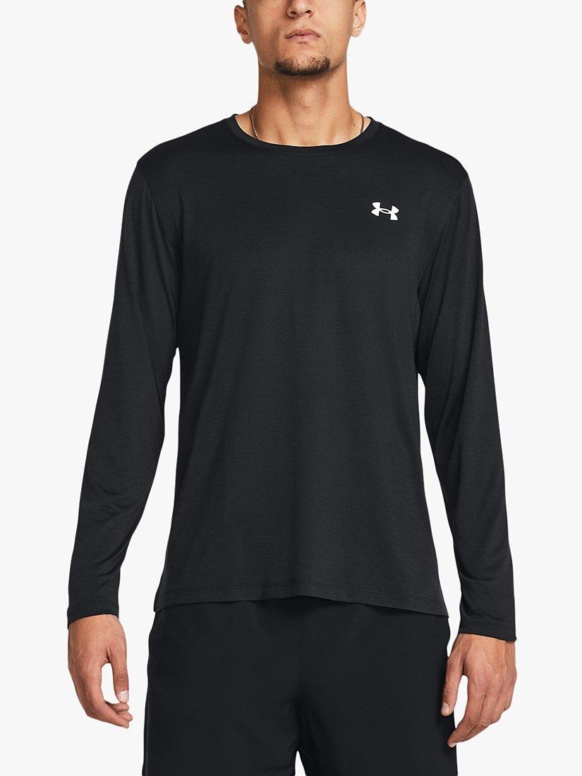 Under Armour Streaker Long Sleeve Top Black Reflective